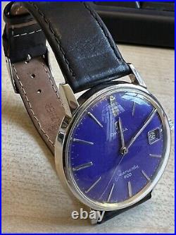 Vintage OMEGA SEAMASTER Men's Watch 600 136.011 Super Rare Dial