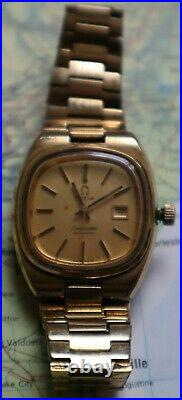 Vintage OMEGA Seamaster Automatic 566.0088 women wristwatch gold plated rare