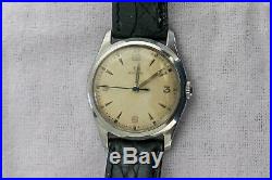 Vintage OMEGA Watch Rare Cal. 23.4SC Silver Dial S. Steel Manual Winding 15J