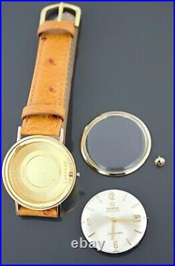 Vintage Omega 1961 Seamaster KL6292 Rare Cal 560 Gold Plated Men's Watch