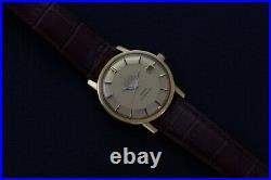 Vintage Omega Constellation Pie Pan-18k Solid Gold-Rare MEISTER DIAL-Serviced