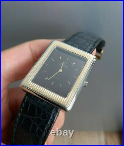 Vintage Omega De Ville Pave d'Or 1976 Automatic Watch Rare Steel and Gold