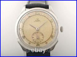 Vintage Omega Rare Bumper Automatic Two Tones Dial Swiss-12 months warranty