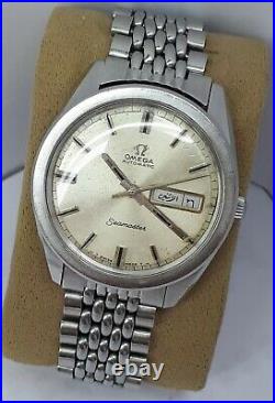 Vintage Omega Seamaster Automatic Cal. 752? Swiss Men's Ss Watch Rare 166.032