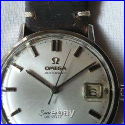 Vintage Omega Seamaster De Ville 18k WG Automatic Men's watch RARE & SUPERB
