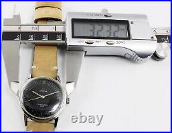 Vintage Omega Seamaster Original Black Technical Dial Rare Vintage Winding Watch