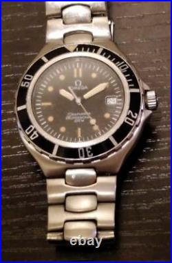 Vintage Omega Seamaster Professional Rare Men's Watch Quartz Used From Japan