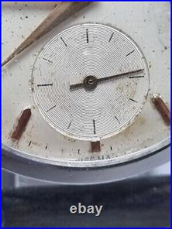 Vintage Omega Steel Wrist Watch Swiss Patina Dial Men's Cal 267 Rare 1960