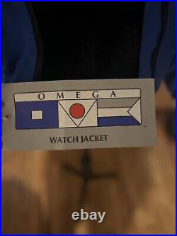 Vintage Omega watch Jacket Size XL RARE NWT