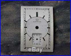 Vintage Omega watch rare NOS sector dial to T17 rectangular movement 1930s/40s