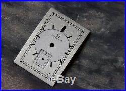 Vintage Omega watch rare NOS sector dial to T17 rectangular movement 1930s/40s