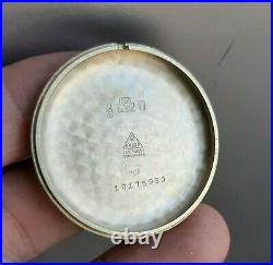 Vintage Oversize 14K Gold Omega 1940 All Original Rare Watch MINT
