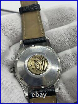 Vintage Rare 1962 Omega Pie Pan Constellation Automatic Watch Cal 551 Stainless