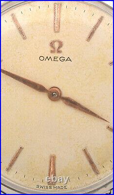 Vintage Rare Big mechanical watch Omega Swiss Made 12 months warranty included