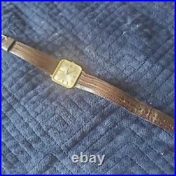 Vintage Rare Collectable 1960s Omega 14K Gold Filled Swiss Watch Wristwatch