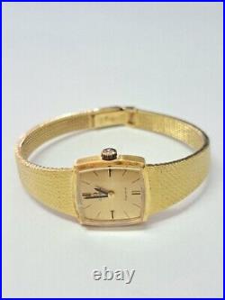 Vintage Rare LADIES OMEGA Geneve 18K 750 WATCH EXTREMELY Solid Gold 35.6 grams