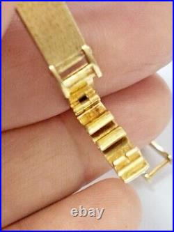 Vintage Rare LADIES OMEGA Geneve 18K 750 WATCH EXTREMELY Solid Gold 35.6 grams