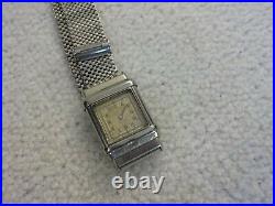 Vintage Rare OMEGA MARINE 1930s 1st Diver's Swiss watch Forstner Komfit Band