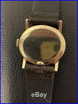 Vintage Rare Omega 14kt Gold Solid Womans Windup Watch