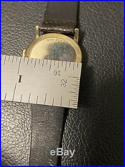 Vintage Rare Omega 14kt Gold Solid Womans Windup Watch