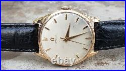 Vintage Rare Omega 2905 1sc Cal 284 Gold Filled 34mm Mens Watch