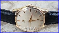 Vintage Rare Omega 2905 1sc Cal 284 Gold Filled 34mm Mens Watch