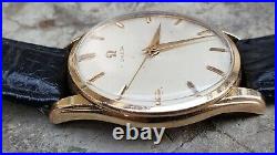 Vintage Rare Omega 2905 1sc Cal 284 Gold Filled 34mm Mens Watch