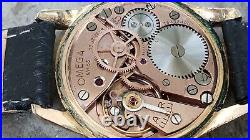 Vintage Rare Omega 2905 1sc Cal 284 Gold Filled 34mm Mens Watch