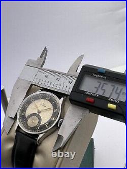 Vintage Rare Omega Bullseye Military Two Tone Dial Swiss Watch WW2 1939 Vintage Rare Omega Bullseye Military Two Tone Dial Swiss Watch WW2 1939