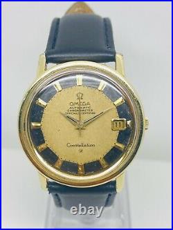Vintage Rare Omega Constellation Automatic Tuxedo Dial Steel & Gold Ref. 168.016