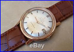 Vintage Rare Omega Constellation Chronometer Cal 564 Rose Gold/steel Mens Watch