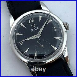 Vintage Rare Omega Dress Watch Automatic Bumper 34.5 MM Ref 2576