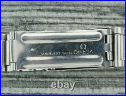 Vintage Rare Omega J/M Joskes Mexico Bullet Band Stainless Steel for Speedmaster