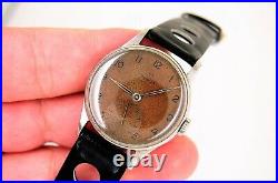 Vintage Rare Omega Ref 2390-10 Cal 30t2 Mens Watch Deep Tropical Dial