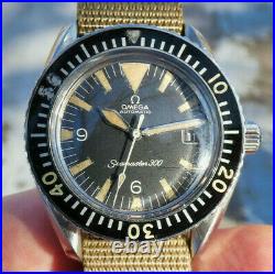 Vintage Rare Omega Seamaster 300 Diver Watch Big Triangle 166.024 166024