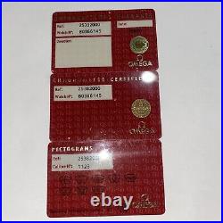 Vintage Rare Omega Seamaster Cal 1128 Automatic Wristwatch 3 Cards Retailer Set Vintage Rare Omega Seamaster Cal 1128 Automatic Wristwatch 3 Cards Retailer Set