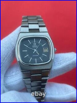 Vintage Rare Omega Seamaster Quartz Ref 196.0090 Swiss Men's Watch