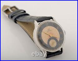 Vintage Rare Omega bullseye two tone dial Swiss watch with three months warranty
