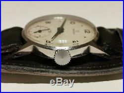 Vintage Rare Small St. Steel Ww2 Era Swiss 28.5mm Men's Mechanical Watch Omega