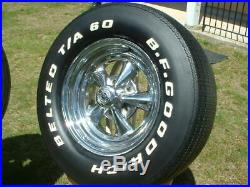 Vintage Rocket Racing 15x7 Mag Wheel Chevy Camaro Chevelle Nova Pontiac GTO SS