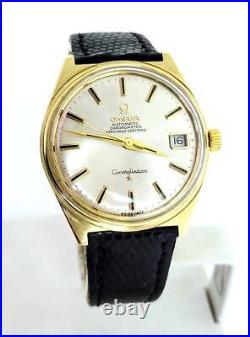 Vintage Solid 18k Gold OMEGA CONSTELLATION Automatic Watch Cal 564 168015 RARE Vintage Solid 18k Gold OMEGA CONSTELLATION Automatic Watch Cal 564 168015 RARE