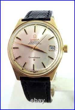 Vintage Solid 18k Gold OMEGA CONSTELLATION Automatic Watch Cal 564 168015 RARE Vintage Solid 18k Gold OMEGA CONSTELLATION Automatic Watch Cal 564 168015 RARE