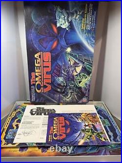 Vintage The Omega Virus Board Game 1992 Complete EUC Rare