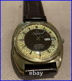 Vintage Very Rare Dial Omega Constellation F300 Day Date Chronometer
