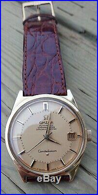 Vintage and Rare Pie Pan Omega Constellation 168.025 Watch. Beautiful Condition