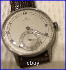 Vintage omega rare beautiful Cal 30 t2 mens watch excellent condition serviced