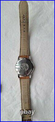 Vintage s/s omega seamaster automatic date running watch rare ref. 166.003
