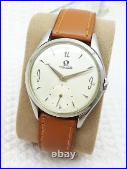 Vtg Omega Bumper Cal. 260 Sub Second Swiss Made Mens Wrist Watch Rare Swiss