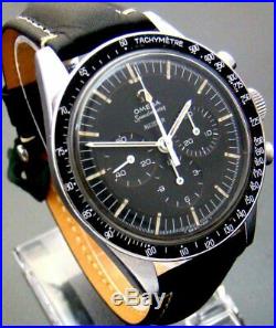 Vtg Rare 1965 Omega Speedmaster Meister Mens Watch 321 St 105003-65 Ed White